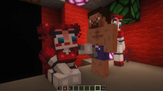 Minecraft Sexcraft The Jenny Mod fnaf - Some real nice poses from an animatronic and a hand job