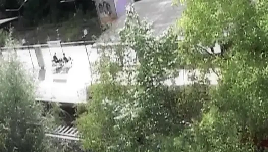 İki ateşli sürtük ile klasik üçlü seks