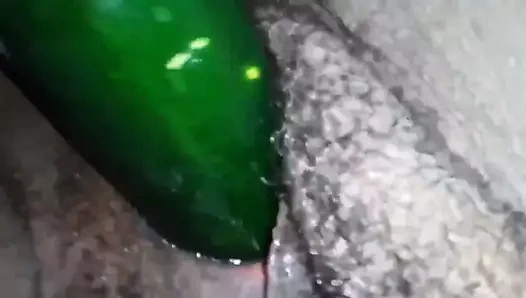 Büyük kızıl saçlı amcık