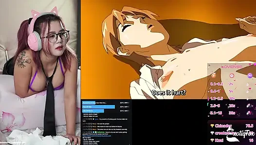 Klasik hentai iç çamaşırlarını izlerken o kadar tahrik oldum ki sikiş makinem beni sikerken inliyorum