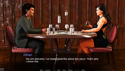 Bir çiftin aşk ve şehvet düeti: kocası hintli karısını romantik bir akşam yemeğine çıkarıyor - bölüm 29