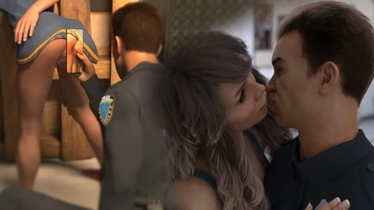 Yaramaz komşular - v0.59 - Marc Libby'nin amını yakaladı ve Susan'dan öpücük istedi - öne çıkar