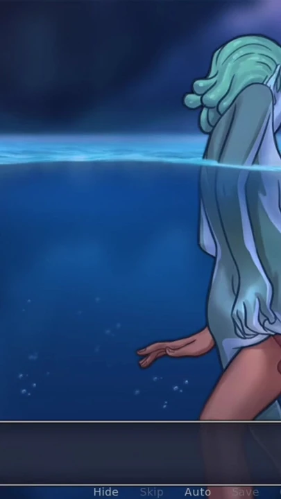 Sea girl fuck the deep cave | Clip 1