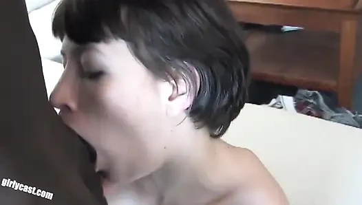 Pia Sofie gavat izlerken ilk siyah yarağı