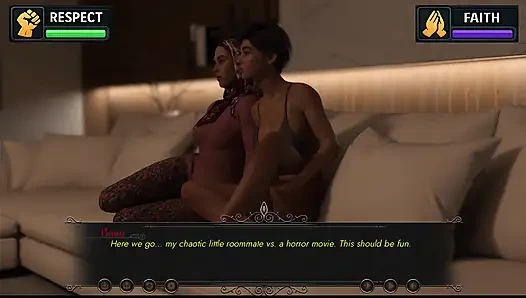 Batıda Banu 3 ilk gün ders ve sonra Sofya evde çok garip