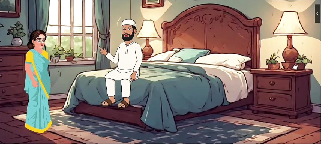 Üvey erkek komşusu evli teyze ile seks yapıyor ev hanımı aldatıyor