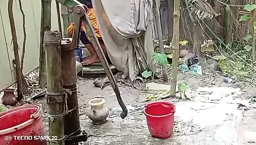 Secret Affair with My Sister-in-Law in the Backyard