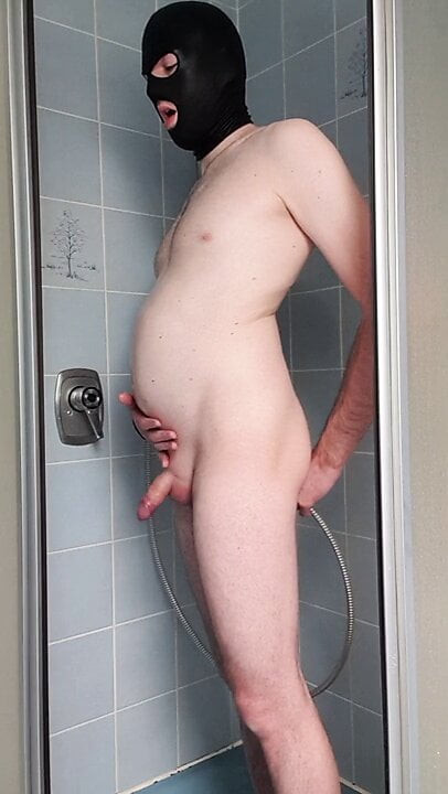 Aşırı uzun anal yapay penis lavman enjeksiyonu - göbek şişirme