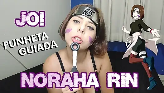 Nohara Rin cosplay mastürbasyon yapıyor ve dildo mastubasyonu