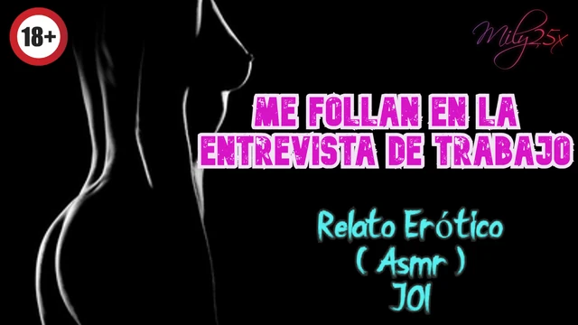 İş görüşmesinde sikiliyorum - erotik hikaye - (asmr)