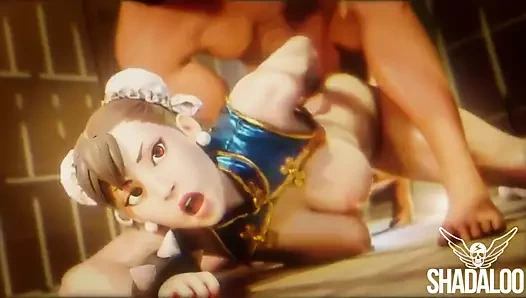 Chun-li ve döllü beyaz