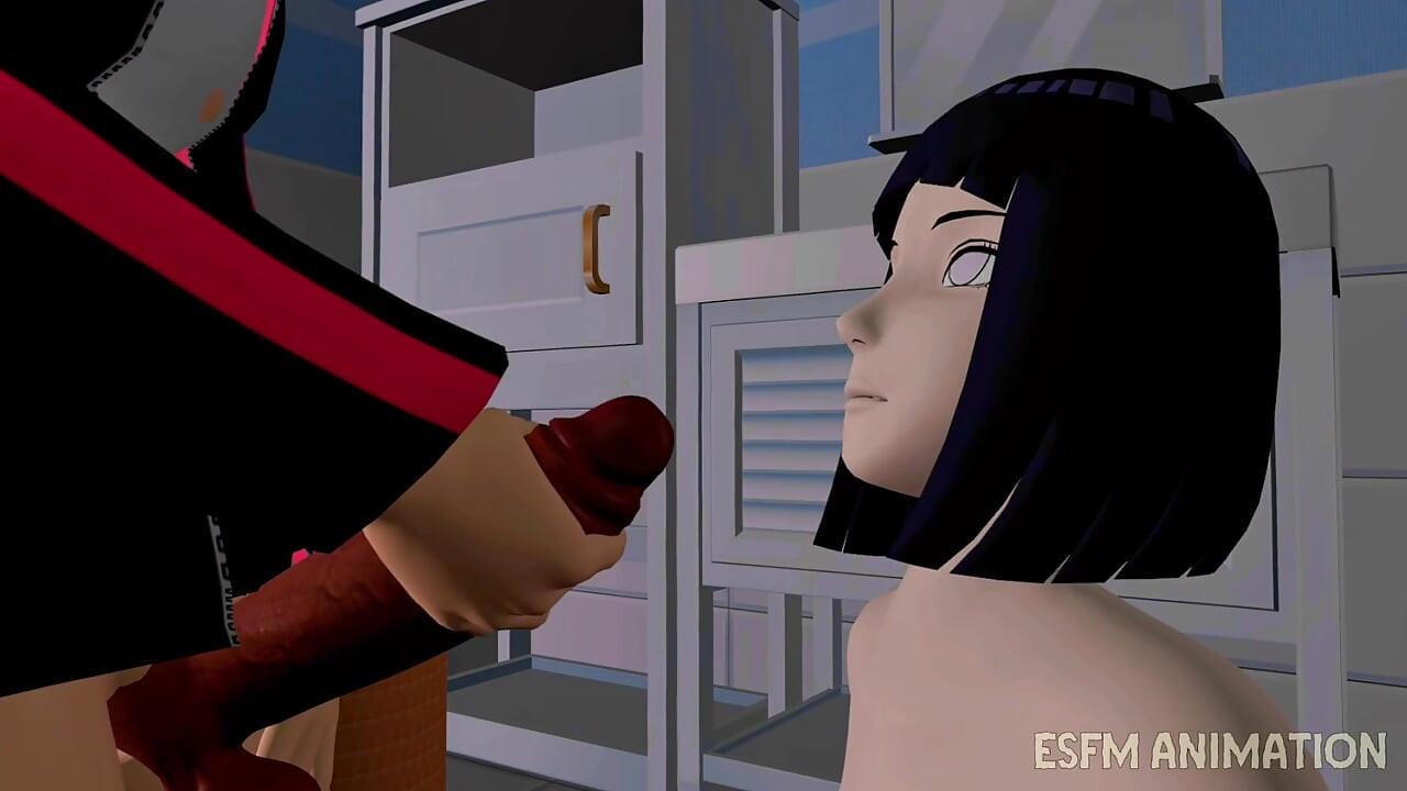 Hinata'nın duş zamanı
