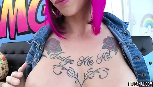 Gerçek anal - Anna Bell Peaks anal sekse aç