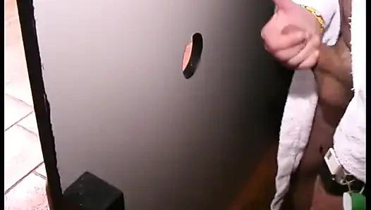 Altın zamandaki duvar deliği - yüzüne boşalma