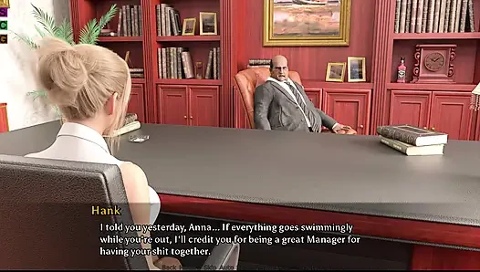 Mükemmel bir evlilik #45 Hank Anna'ya şaplak atıyor