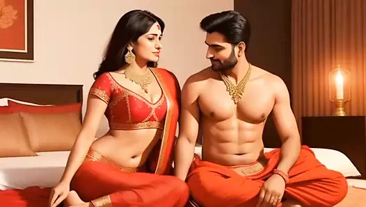 Hintli sevimli üvey kız kardeş sikişiyor