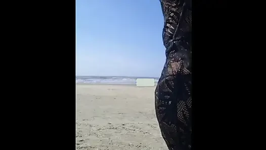 Stepmom just wanted an opinion... But this transparent bikini became a topic on the entire beach