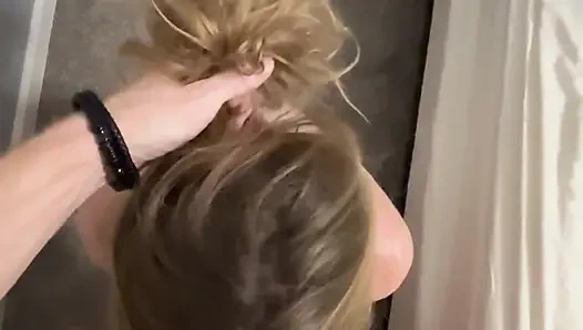 Süper bowl partisinden sonra bakış açısı sakso yüze boşalma