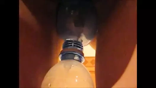 Taze çişini şişeliyorum.