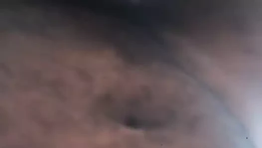 Brezilyalı blackcock üzerinde aç beyaz göt