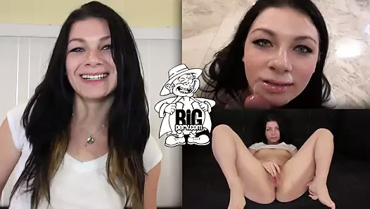 Sıcak oral seks uzmanı harly ace yeteneklerini göstermek istiyor!