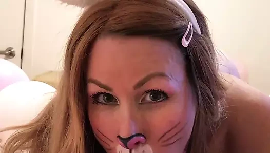 Göt yalama - azgın tavşan