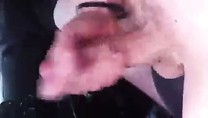 In der Pause auf dem Wanderparkplatz abgespritzt