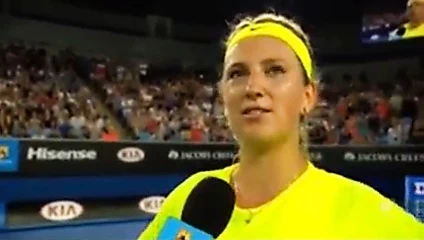Ao galibiyetinden sonra seksi vika azarenka