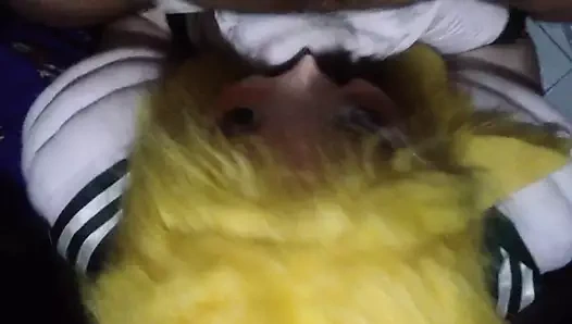 kigurumi oral seks