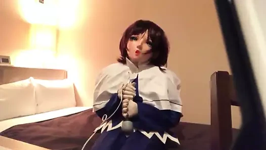 Yatakta titreyen Kigurumi
