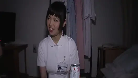 Pure White Heat. a Gentle Nurse Reveals Her True Intensity