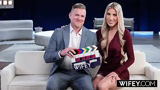WIFEY Blonde Hotwife Britt Blair Sucks And Fucks For Her Husband