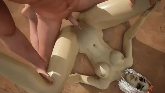 vahşi 3d uzun boylu bir güzellik ile güzel hentai 18+