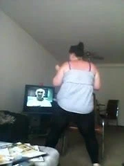 Yoga pantolonunun içinden bakın