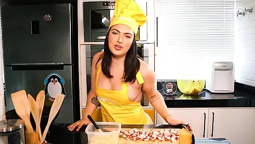 Hot Lesbian Latinas cooking - Part 3 - SFW
