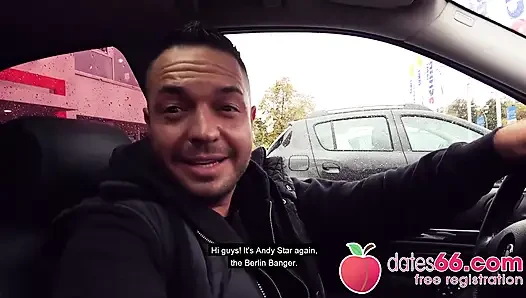 Sidney Dark'ın araba yolculuğunda riskli oral seks! (İngilizce)