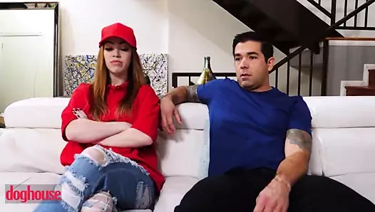 Seksi nala brooks dalga geçiyor jon rogue ile ona şaşırtıcı büyük memeler