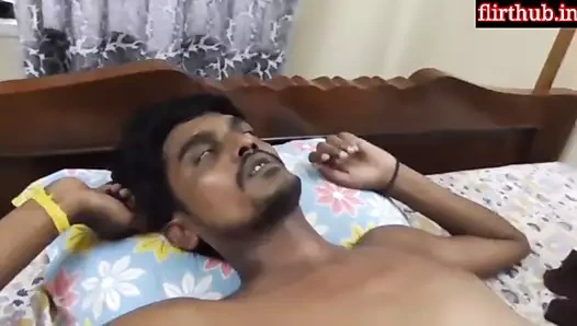 Mallu aunty ki oyun oğlan ne kari sert chudai