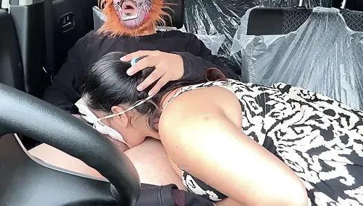 Eve döndükten sonra arabada seks