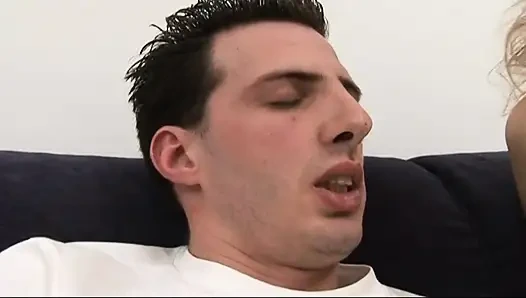 Stepaunt comes to visit her wanker step-nephew