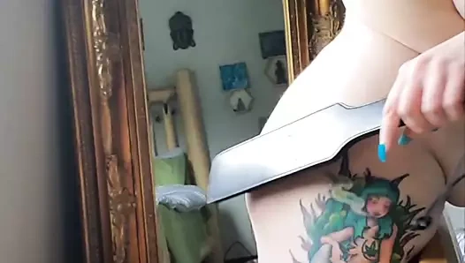 amatör anal tokatlıyor kendini ile kürek