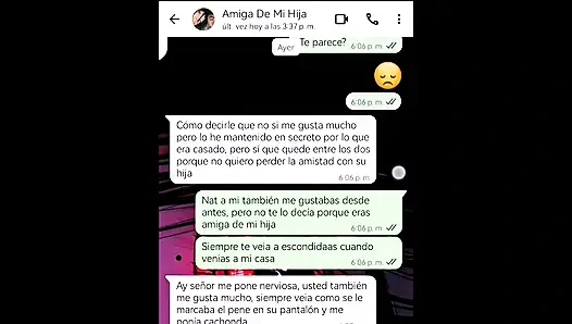 En iyi arkadaşımın üvey kızıyla ateşli bir sohbet yaptım ve sonunda seks yaptık