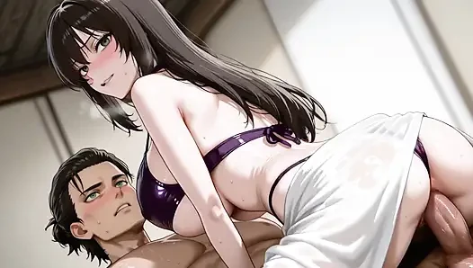 Eren (aot) x kilmaria (ohks)