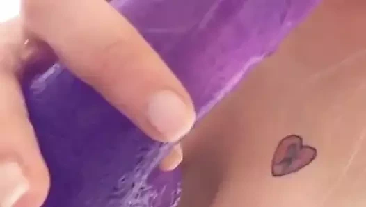 Seksi chanelle emme yapay penis