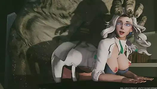 Savage lahana ateşli 3 boyutlu seks hentai derlemesi -33