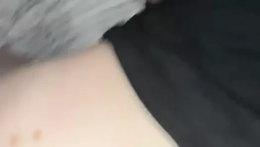 Bana aletimin büyük olduğunu söyledi - seksi eşek beyazı.