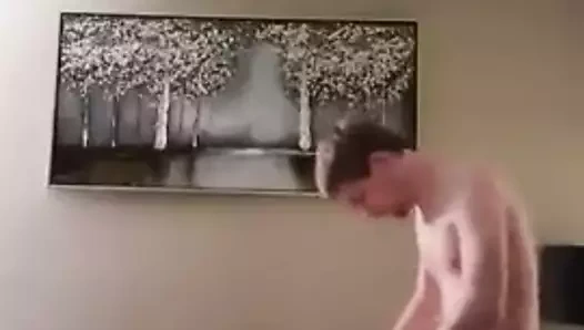 Kızıl 22 yaşında, köpek stili