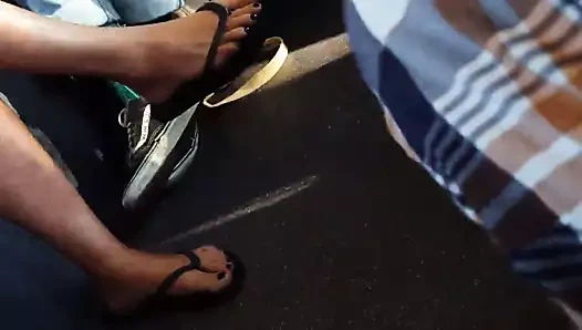 parmak arası terlik MİLF ayak