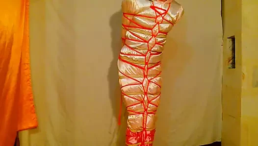 çok sıkı saten esaret