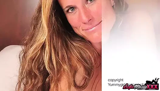 Sofiemariexxx - orta yaşlı seksi kadın sofie marie büyük memeli masör tarafından sikiliyor